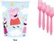 Peppa Pig Birthday Party Supplies Bundle | Peppa Pig Plates | Peppa Pig Napkins | Peppa Pig Cups | Peppa Pig Table Cover